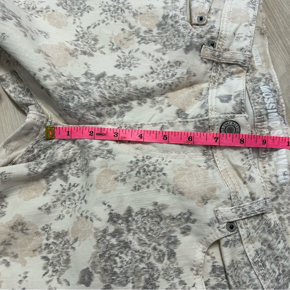 Mossimo Floral Skinny Jeans Fit 6 Womens Size 9. - Picture 6 of 8
